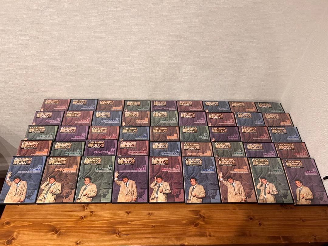 全45巻セット☆デアゴスティーニ 刑事コロンボ DVDコレクション バインダー付