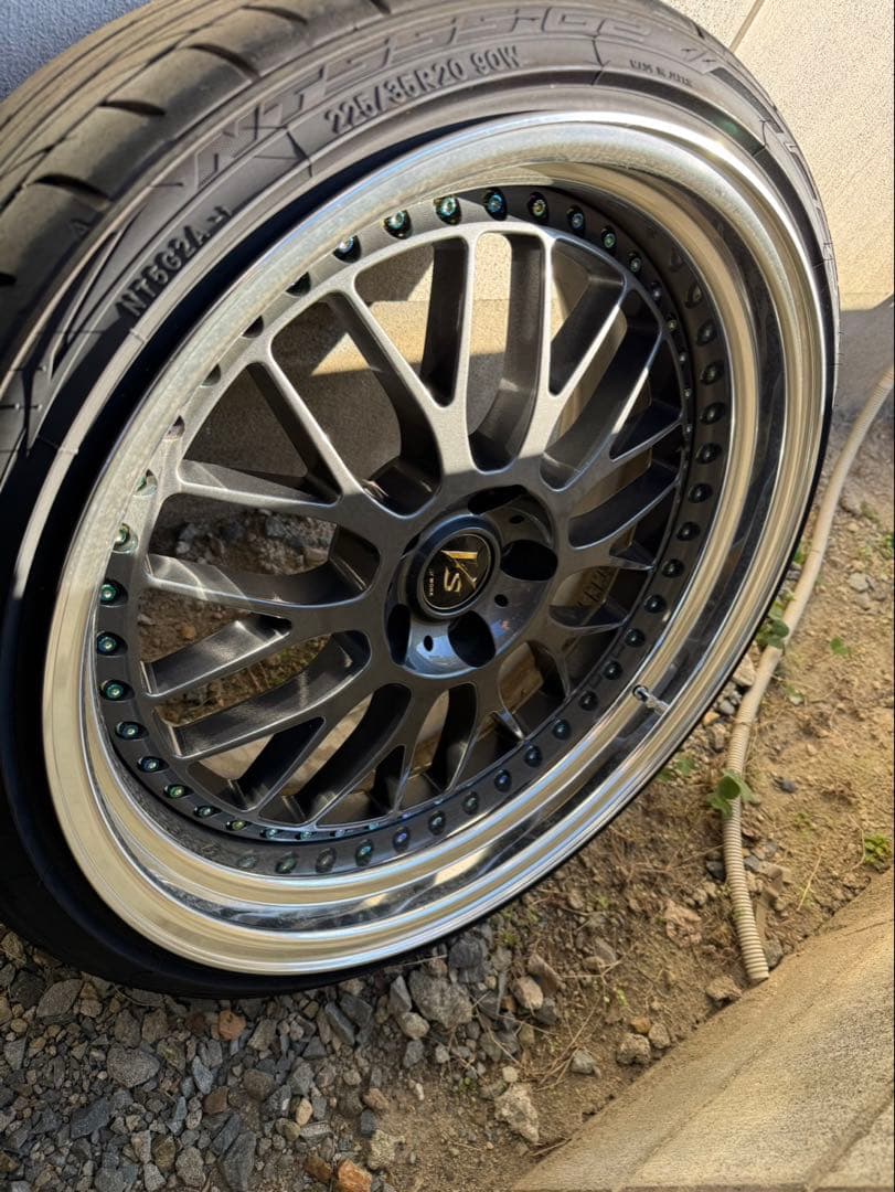 ɬakuma. 　WORK VS XX 20インチ　4本タイヤセット