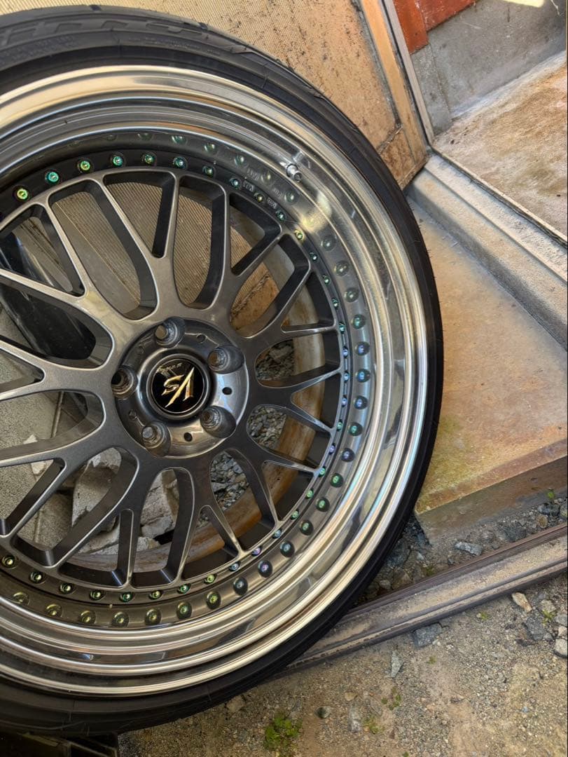 ɬakuma. 　WORK VS XX 20インチ　4本タイヤセット