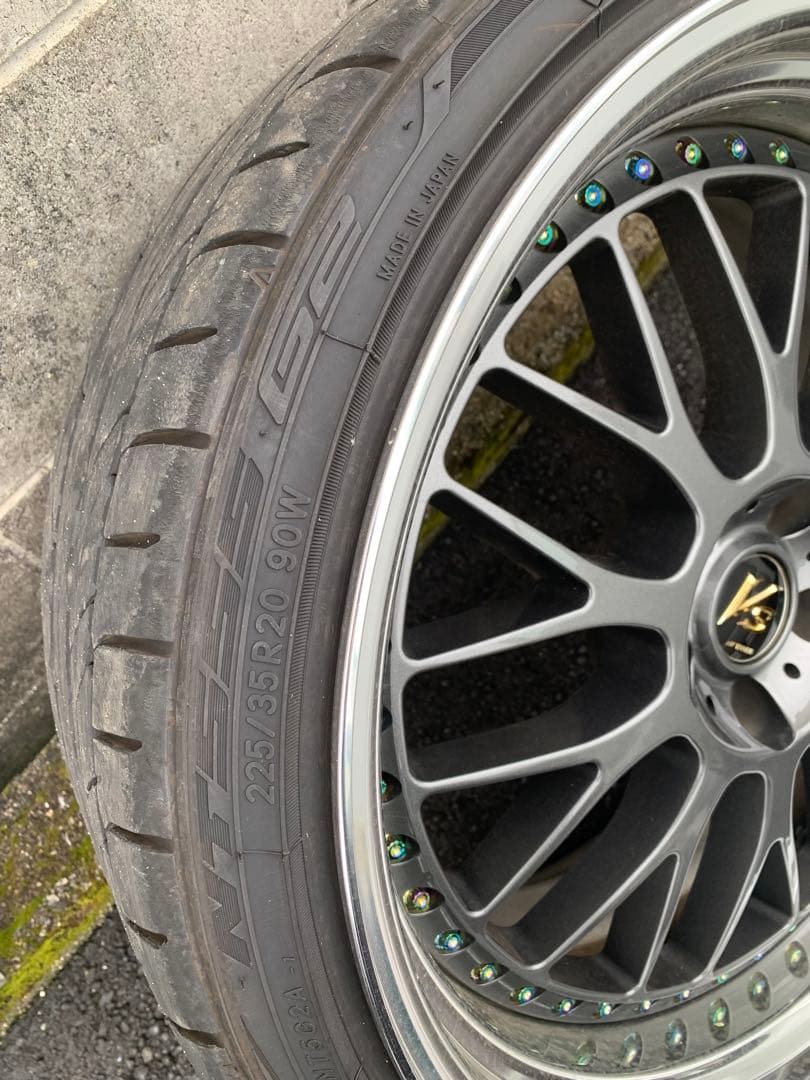 ɬakuma. 　WORK VS XX 20インチ　4本タイヤセット