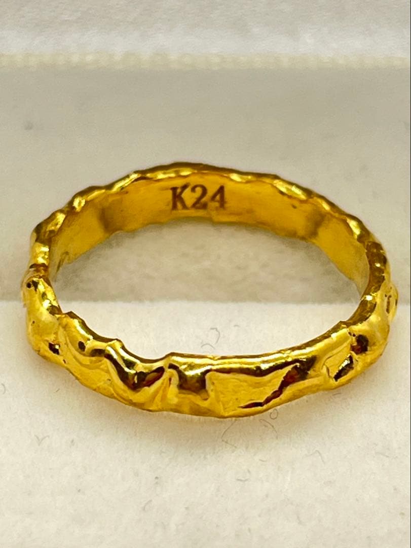 オーダーキャンセル　トミー様オーダーメルトリング 4.0g刻印あり ハンドメイド