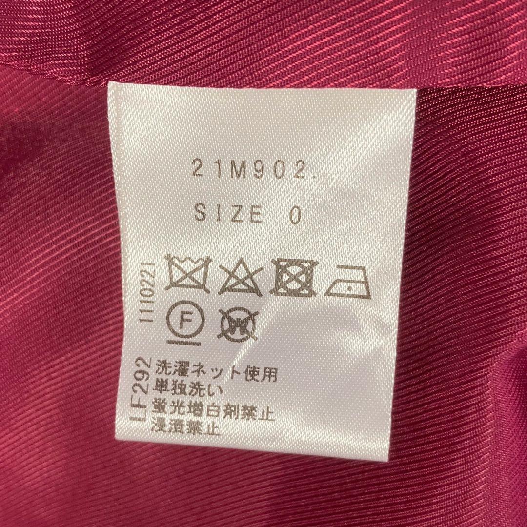 Chestyビジューウールコート ピンク 0 キレイめ