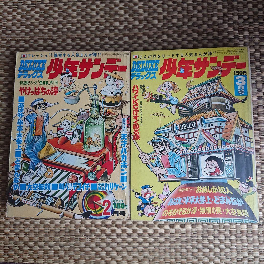 DELUXE少年サンデー2冊 あだち充
