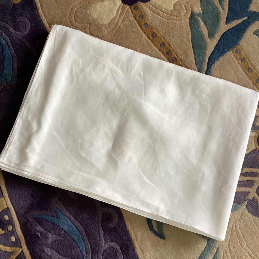 近江麻ラミー生地二枚合わせ敷きパット兼麻ケツト210×150