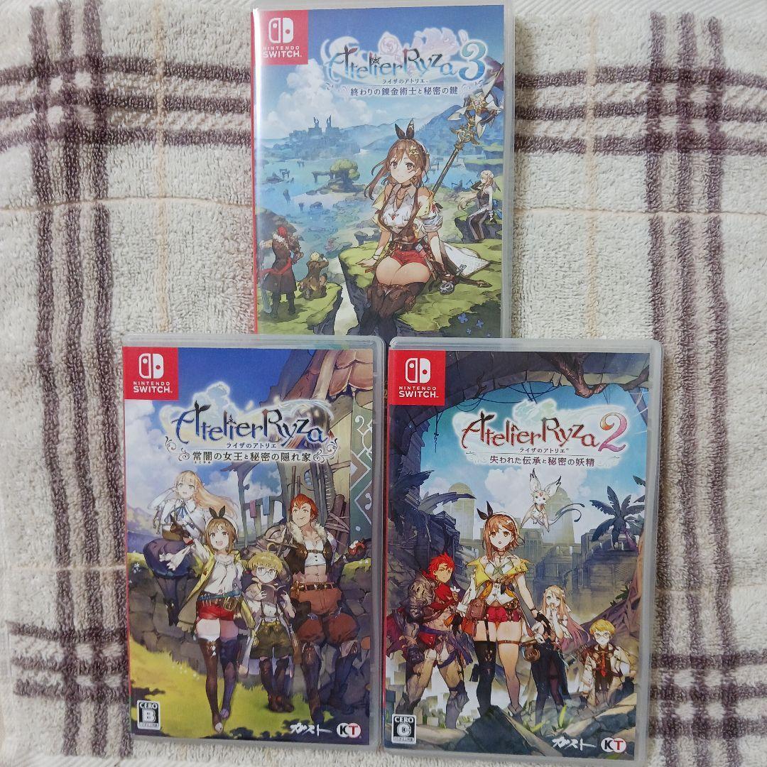 switch ライザのアトリエ1・2 限定ダブルパック＆3セット