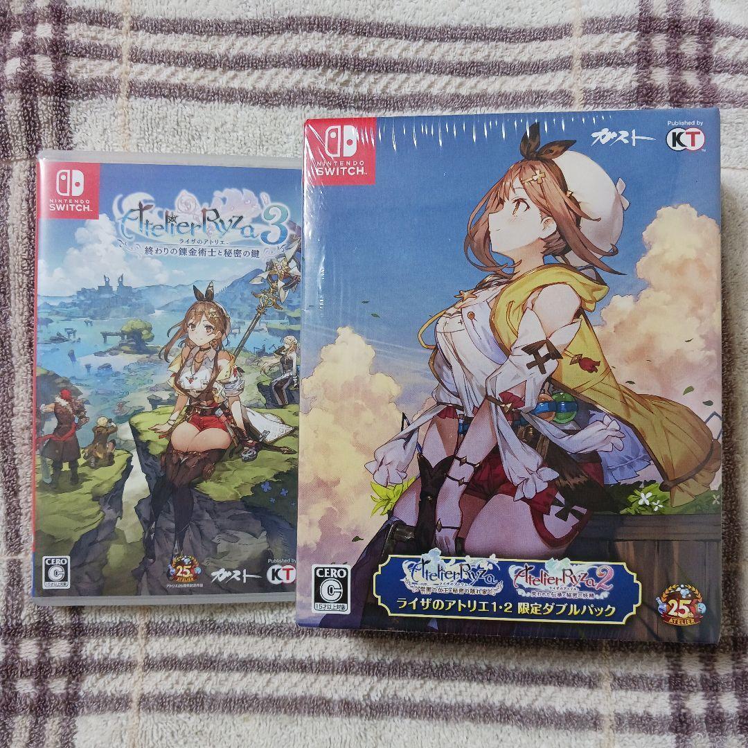 switch ライザのアトリエ1・2 限定ダブルパック＆3セット