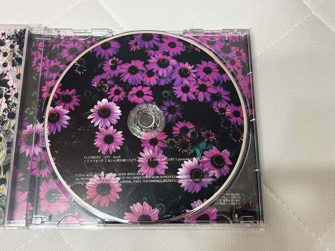 w.o.d. 1st miniアルバム 廃盤 「F.L.O.W.E.R.S.」
