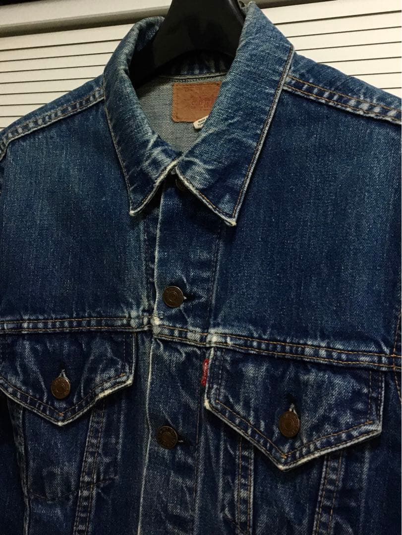 【極上】濃紺 ビッグE 40-38 70505 60-70年代 リーバイス