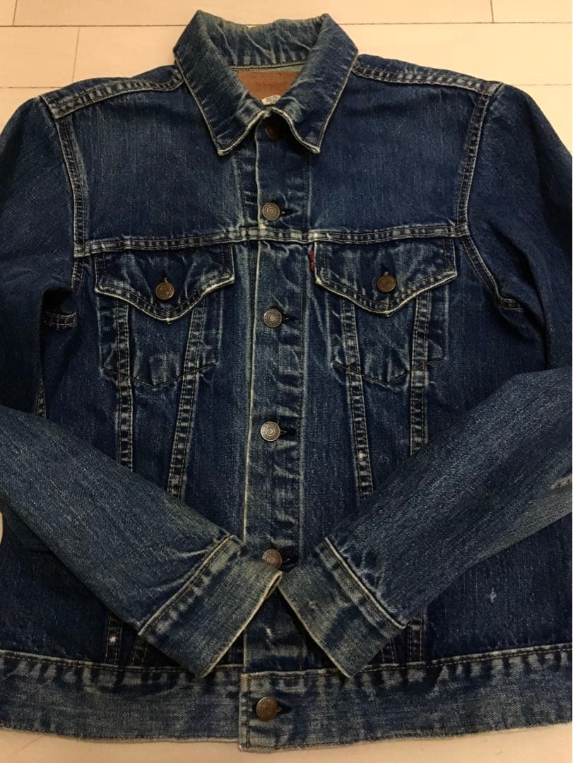 【極上】濃紺 ビッグE 40-38 70505 60-70年代 リーバイス