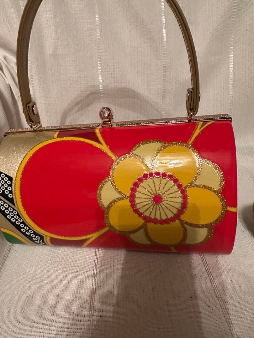 振袖用和装用バッグ草履セットsky-aroma品