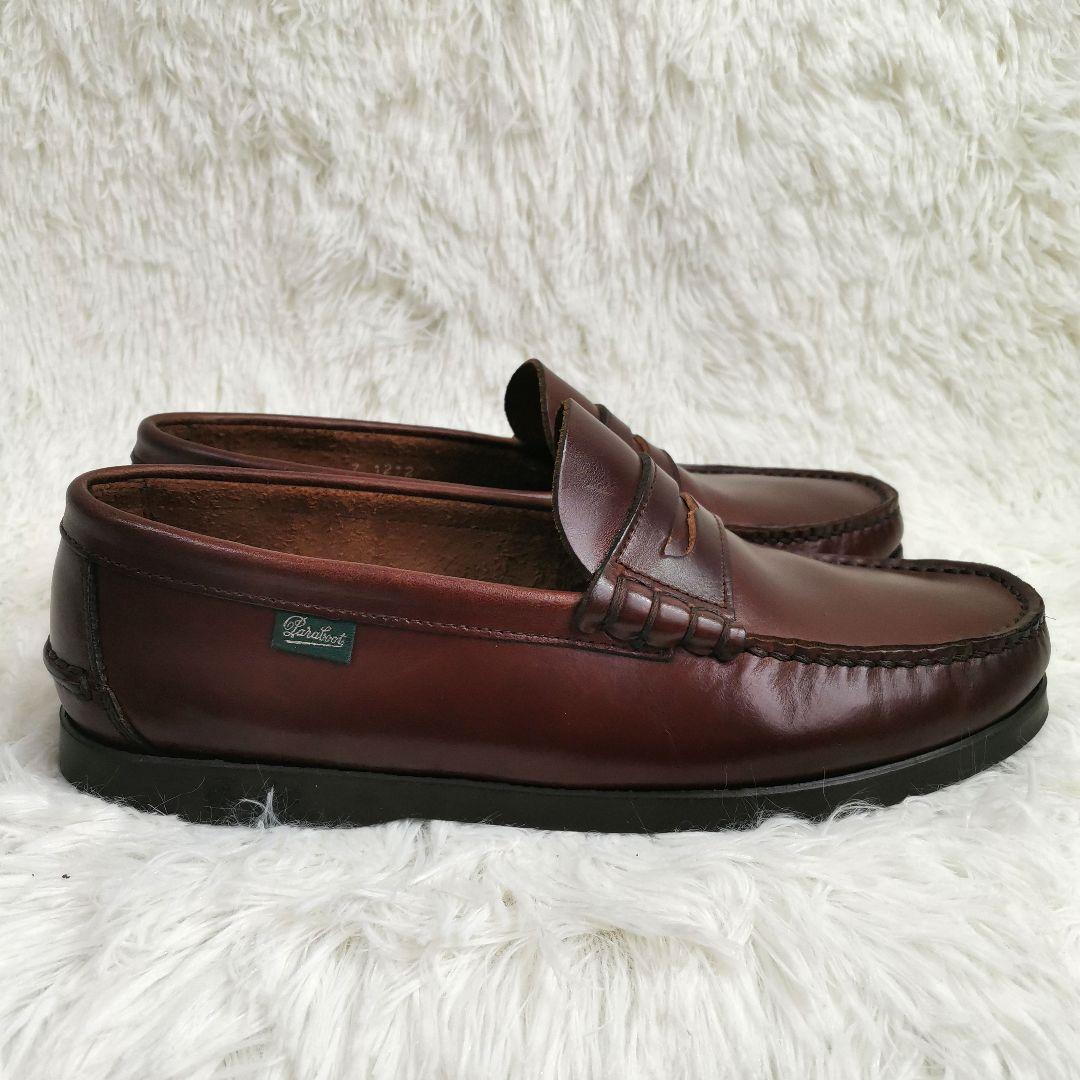 【美品】パラブーツ　CORAUX　コロー　ローファー　UK7　25.5cm