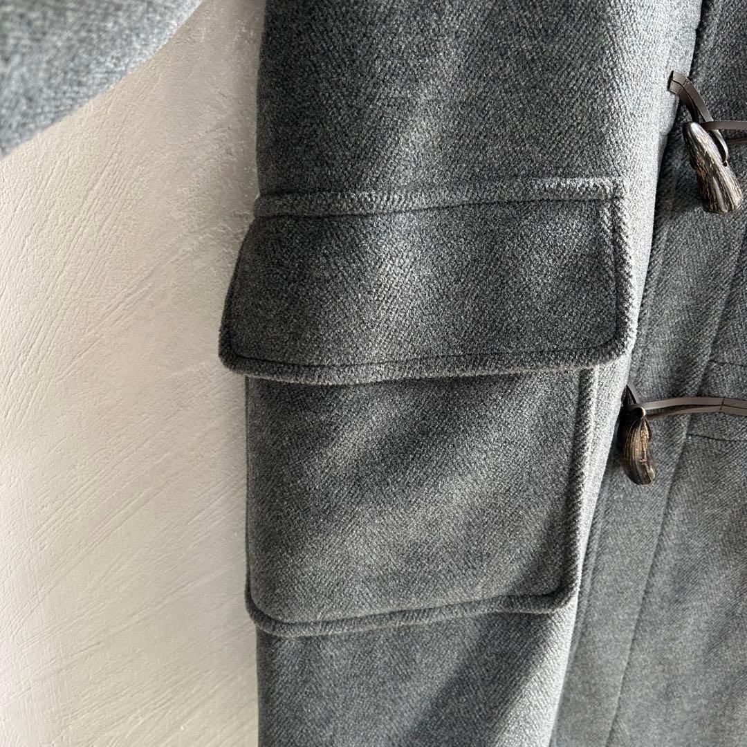 極美 イングランド製 montgomery ヘリンボーン ダッフルコート