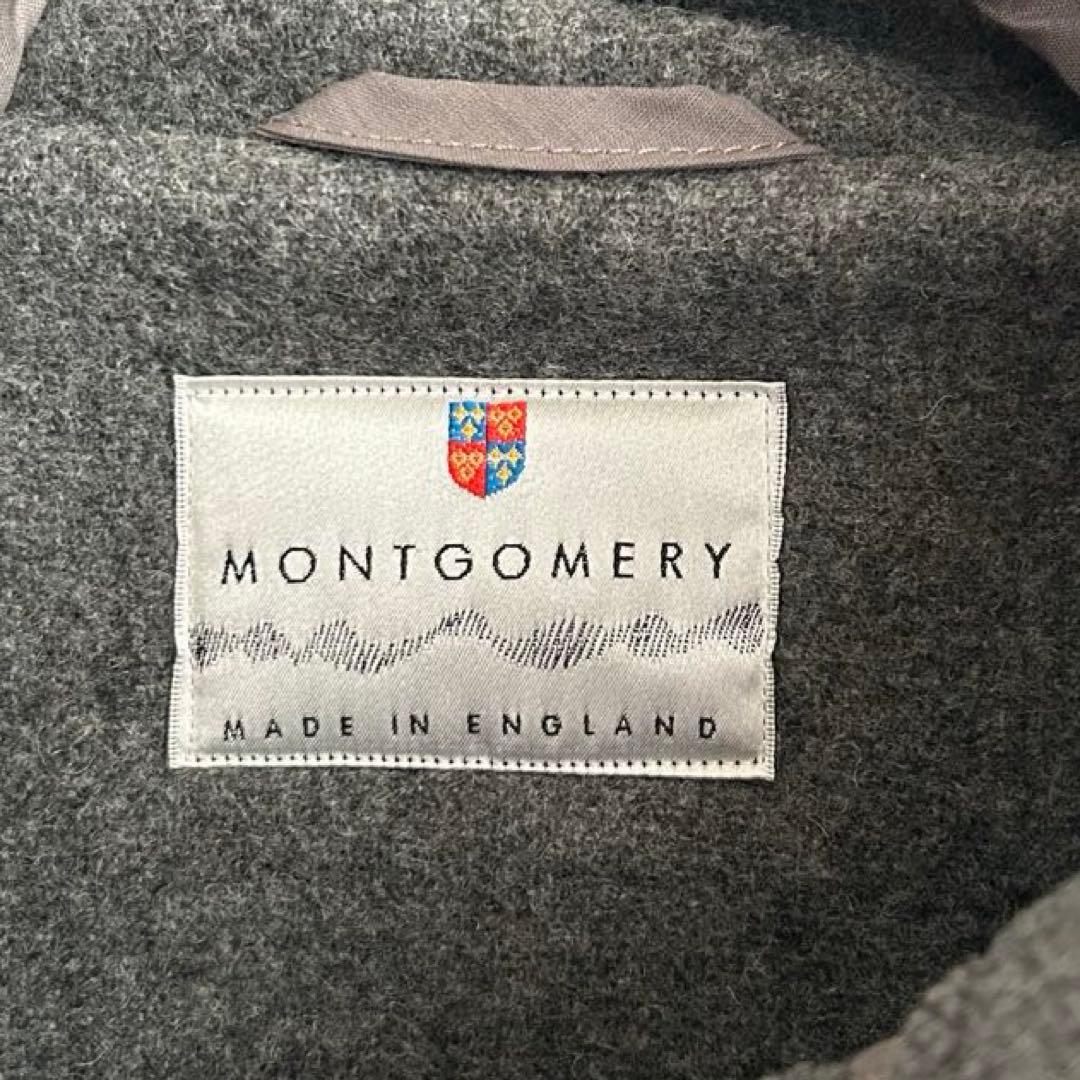 極美 イングランド製 montgomery ヘリンボーン ダッフルコート