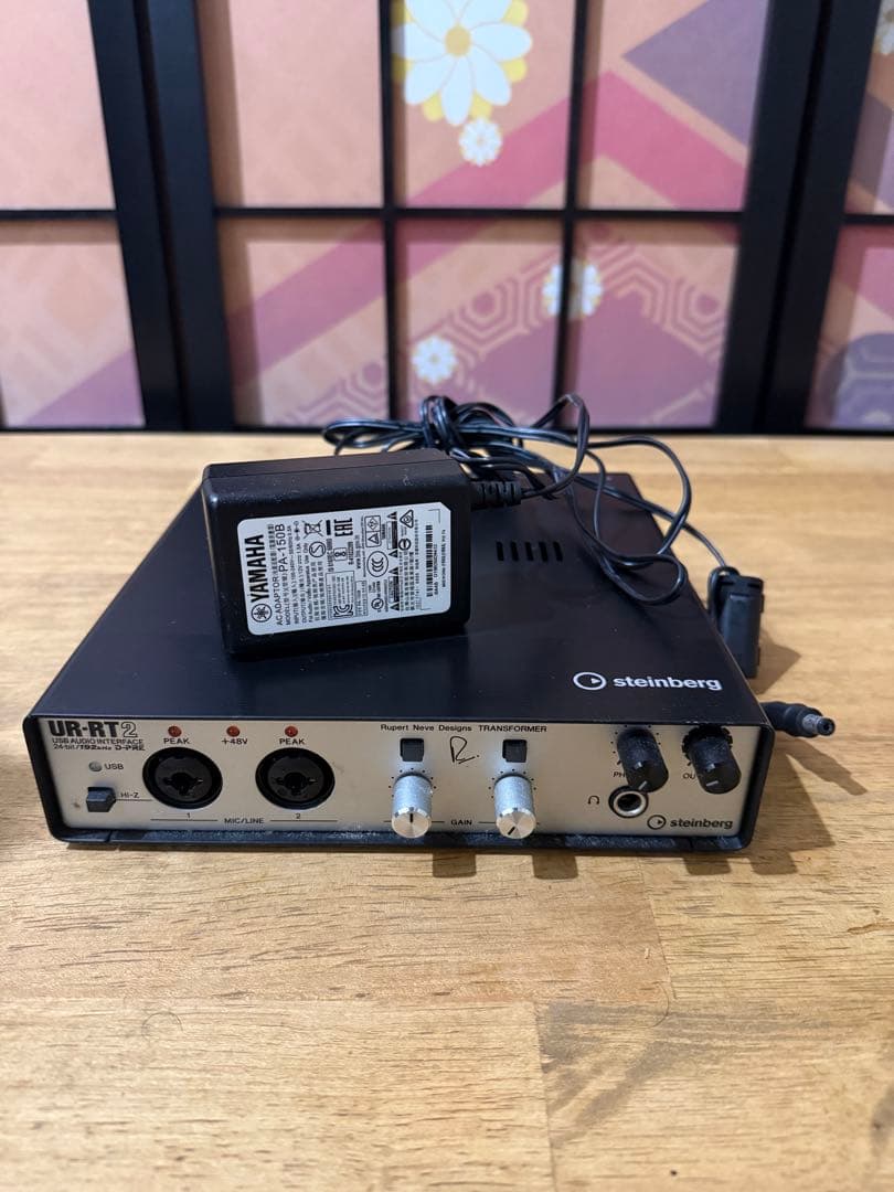 Steinberg UR-RT2 オーディオインターフェース　説明書付き