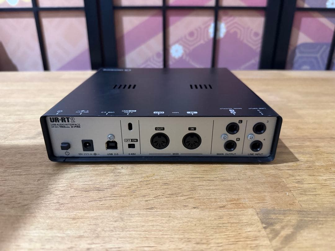 Steinberg UR-RT2 オーディオインターフェース　説明書付き