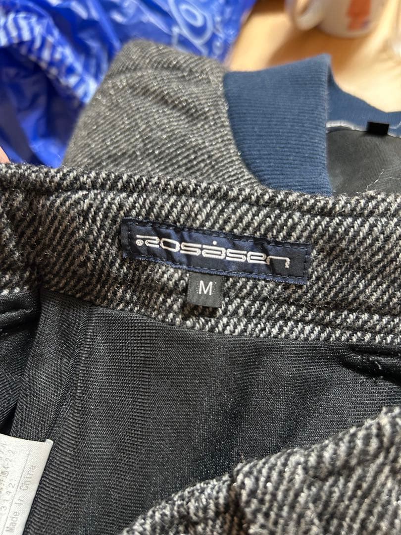 rosasen 上下セット M ネイビー/グレー レディース