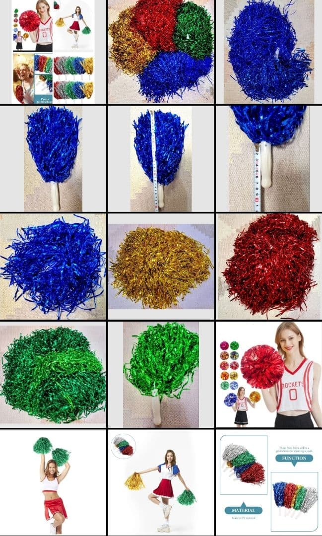 ポンポン　チアリーダー　チアガール　応援