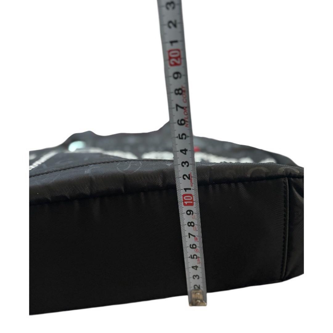 【未使用】カステルバジャック ハンドバッグ モノグラム 黒×オレンジ