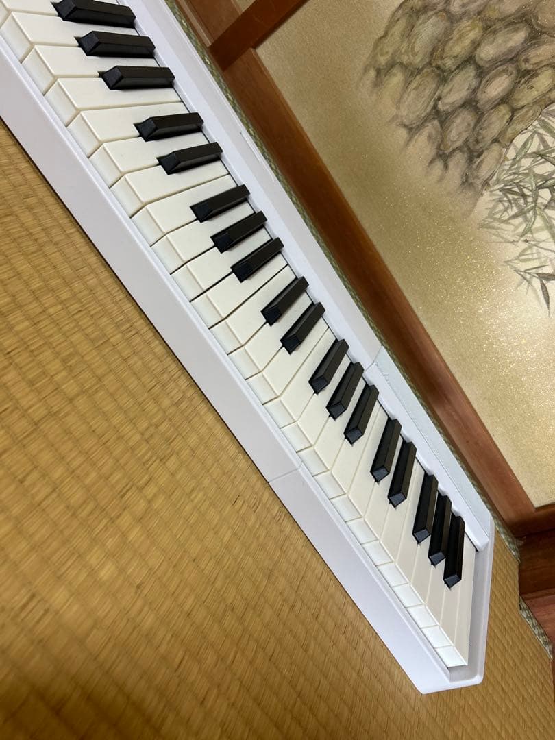 専用【美品】Longeye ポータブル電子ピアノ 88鍵盤 ホワイト ロンアイ