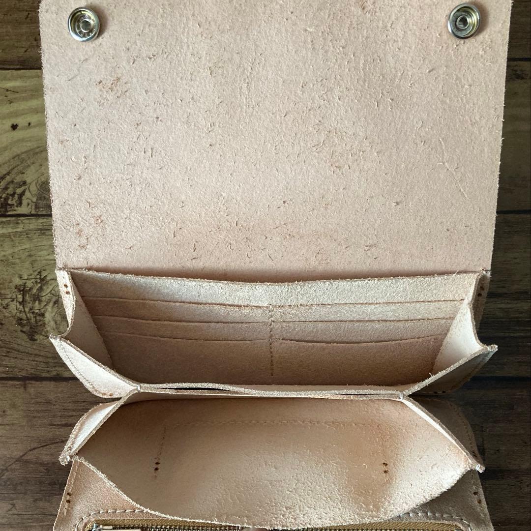 【ゆきの】北米ステアハイド トラッカーウォレット200【フルオーダー】