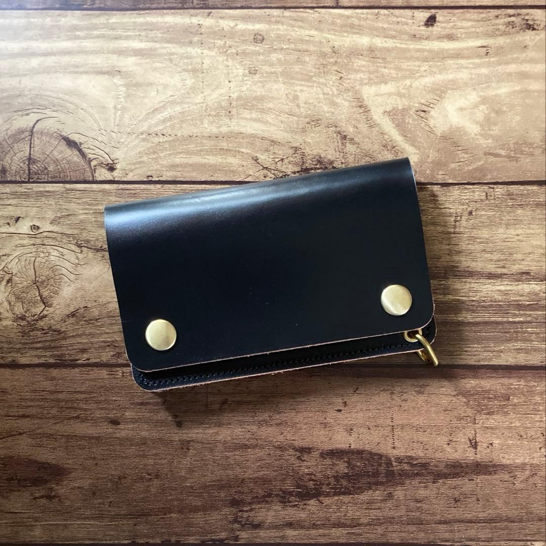 【ゆきの】北米ステアハイド トラッカーウォレット200【フルオーダー】