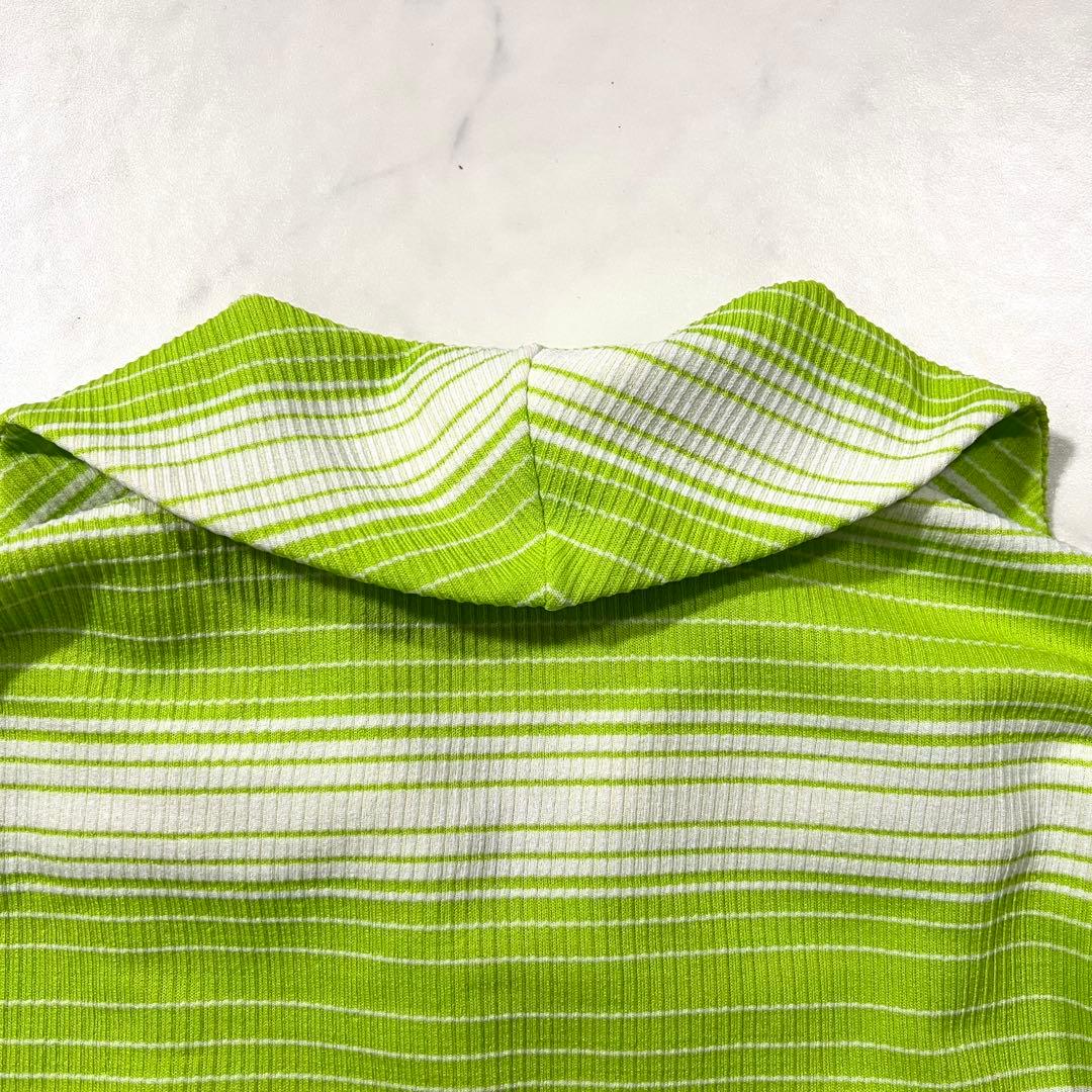 ヴェルサーチ ジャケット ブルゾン グリーン系 短丈 Y2K メデューサ S