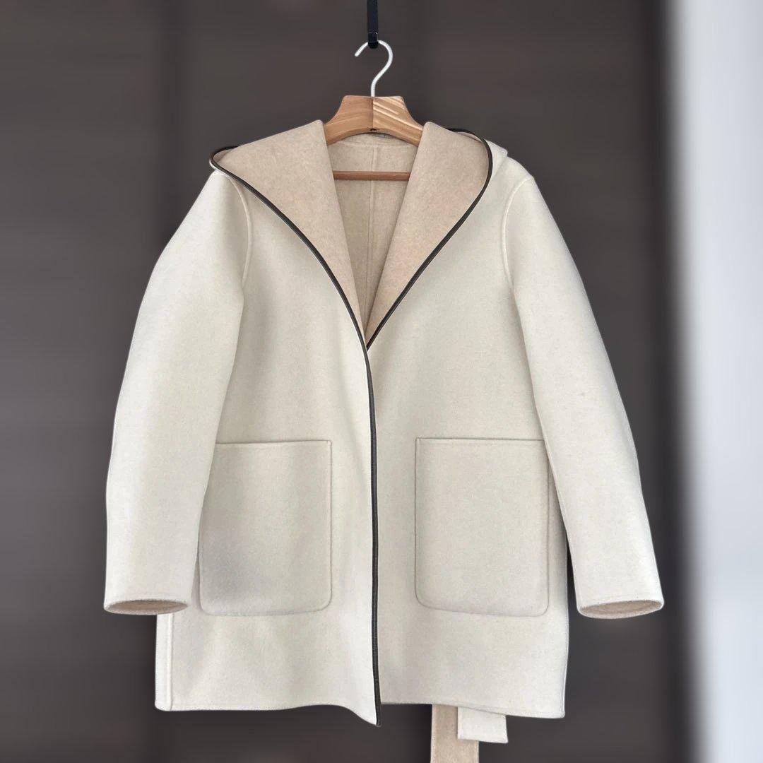 モラビト　リバーシブルカシミヤコート