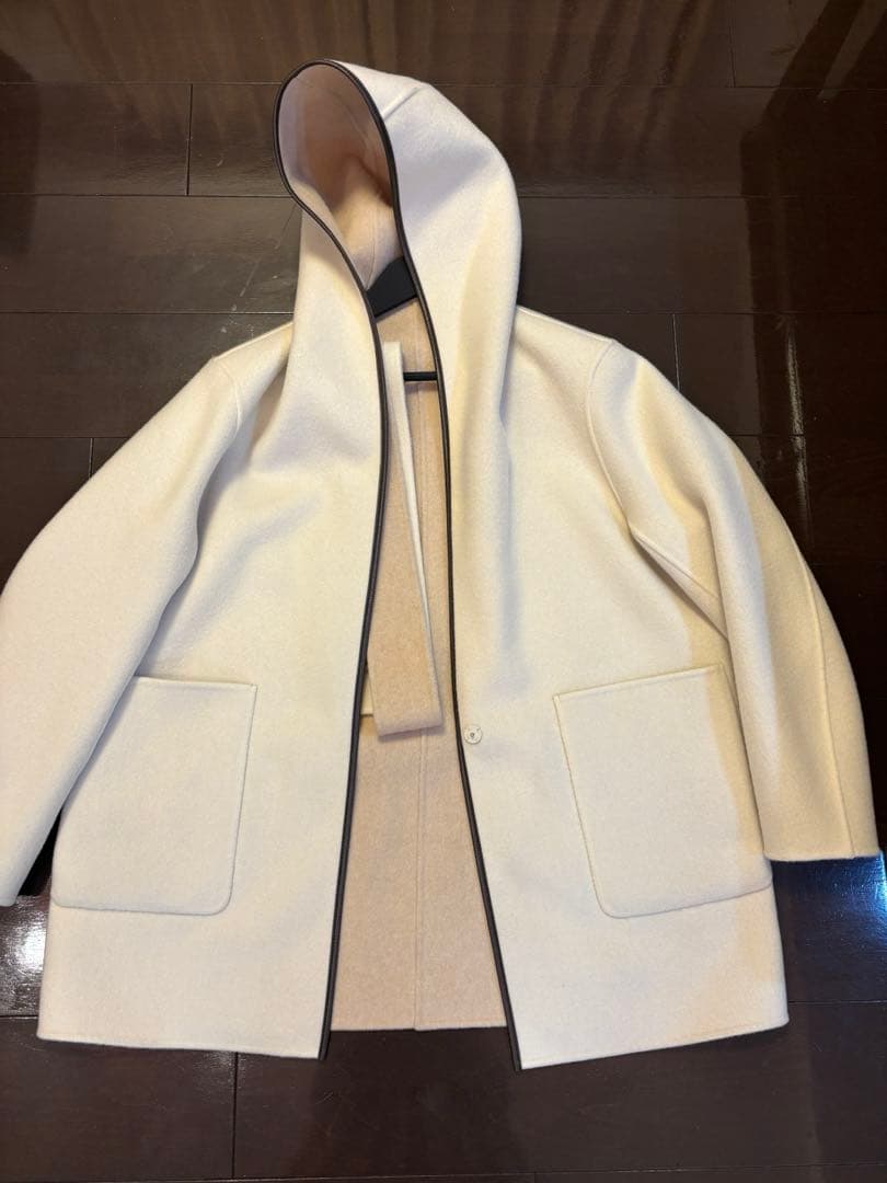 モラビト　リバーシブルカシミヤコート