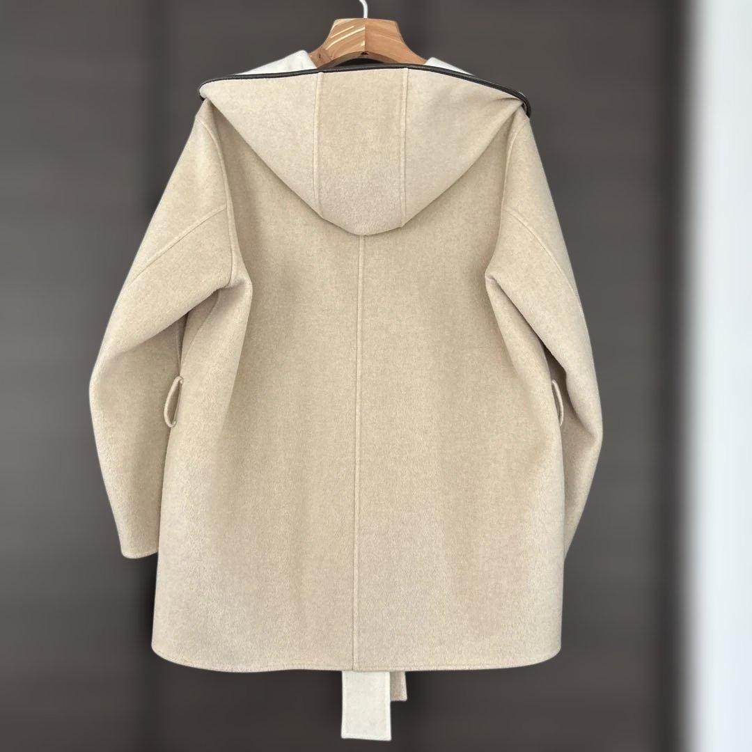 モラビト　リバーシブルカシミヤコート