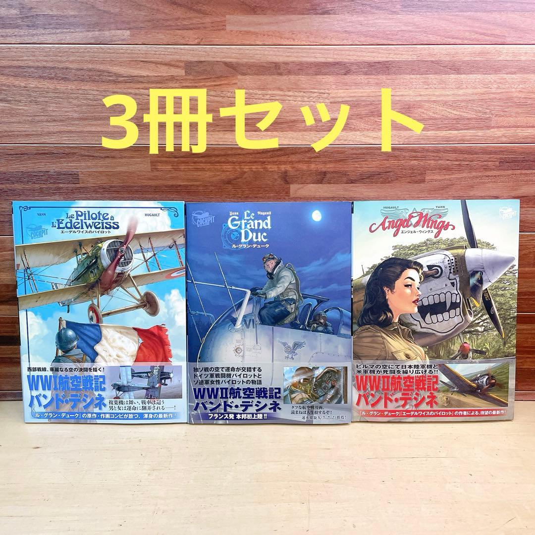 ロマン・ユゴー　3冊セット　エーデルワイスのパイロット　ル・グラン・デューク