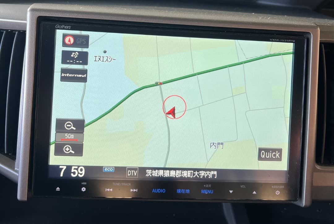 GATHERS　VXM-155VFNI 9インチモデル