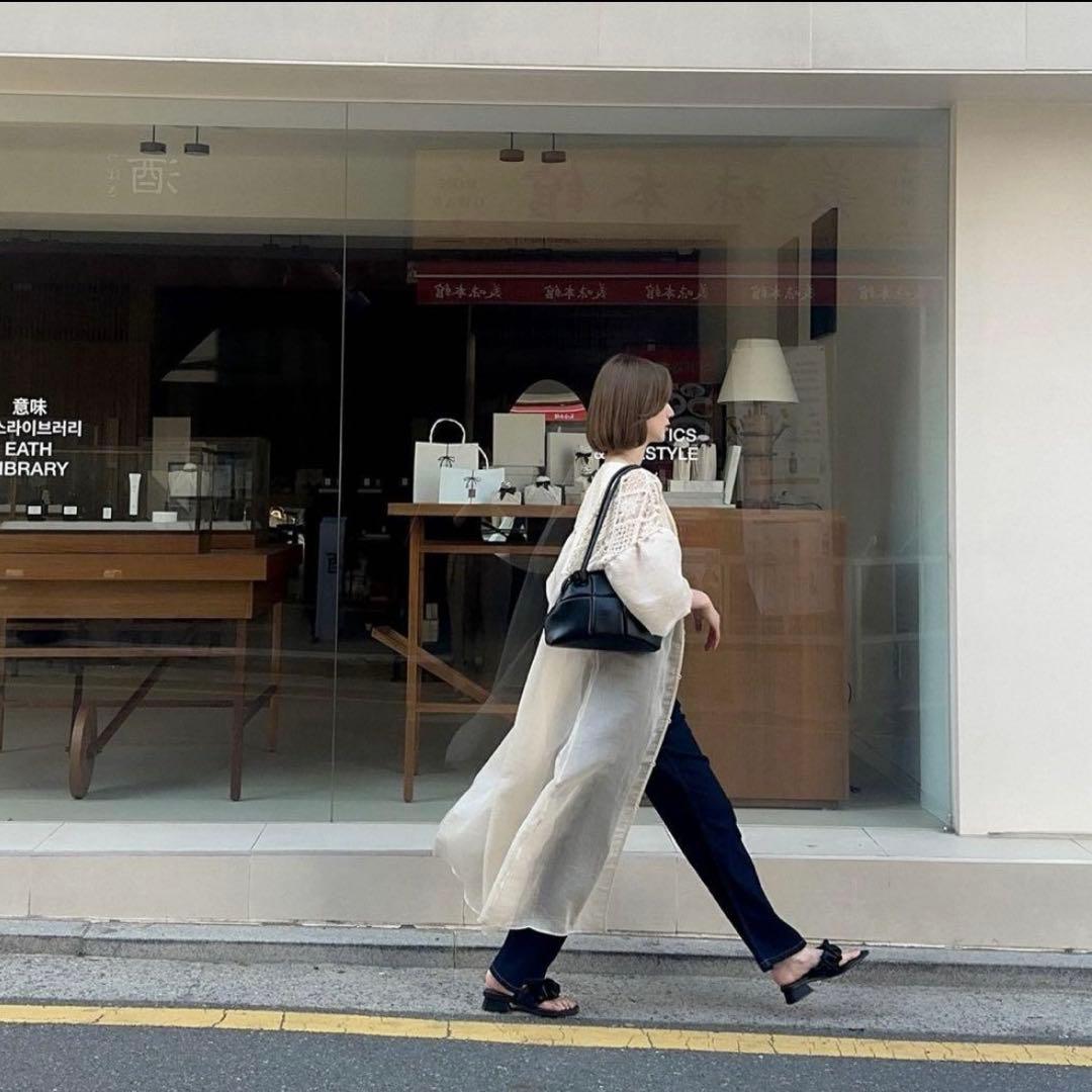 ワンピース cotton lace patchwork docking one piece