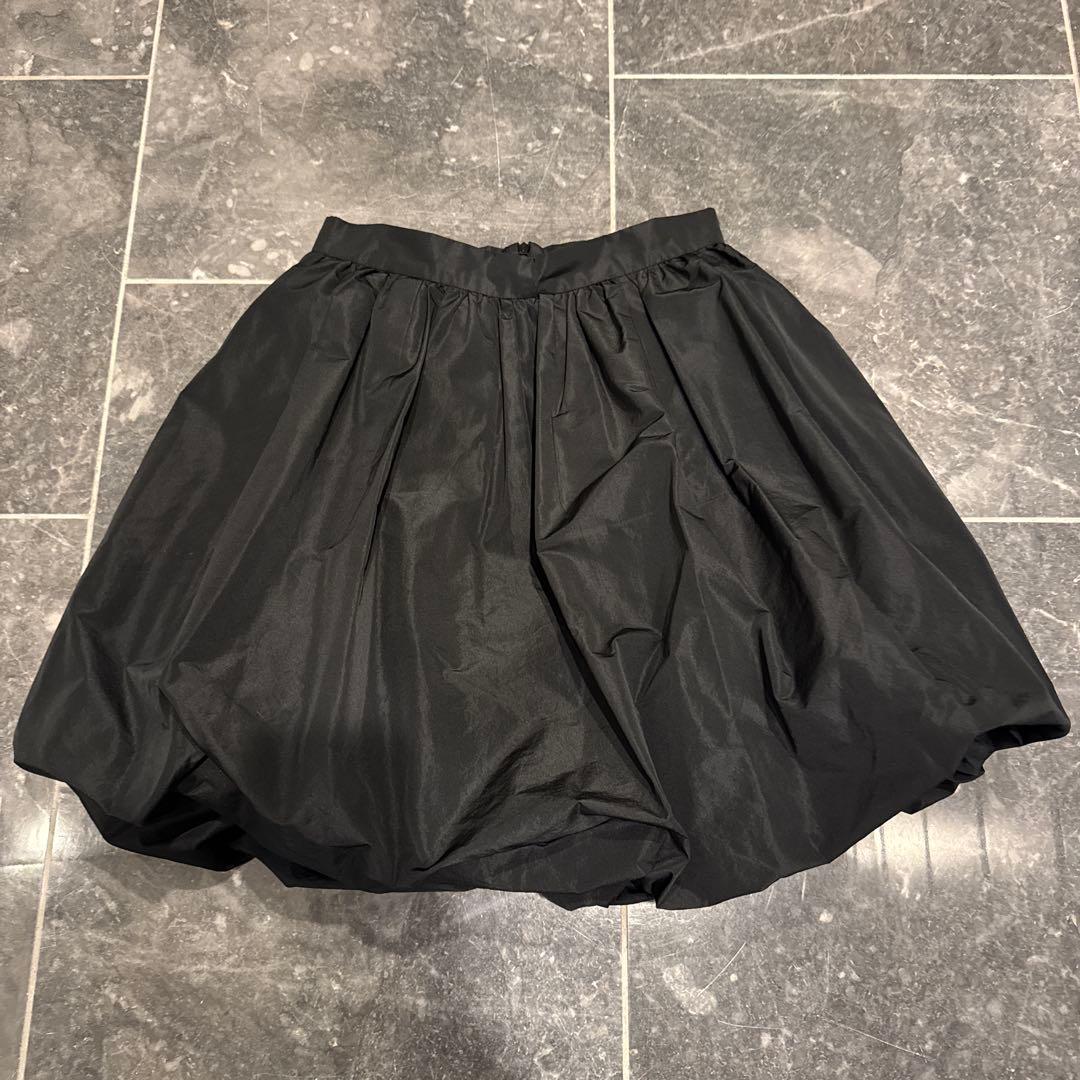 PATOU ブラック バルーンスカート 36