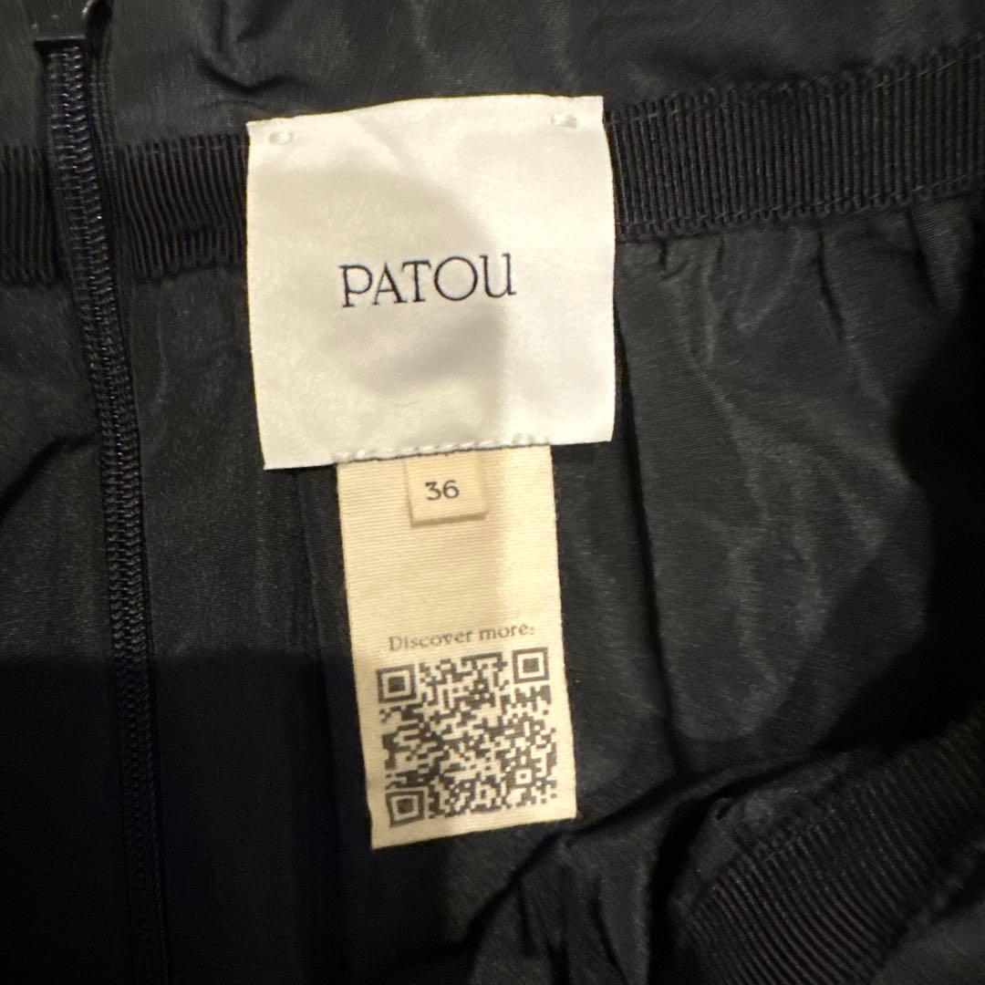 PATOU ブラック バルーンスカート 36