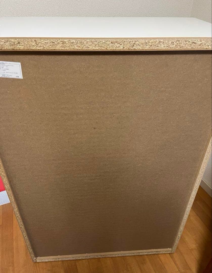 Anna様　ニトリ　ハイチェスト(TA75WH 取っ手ピンク) 日本製　ホワイト