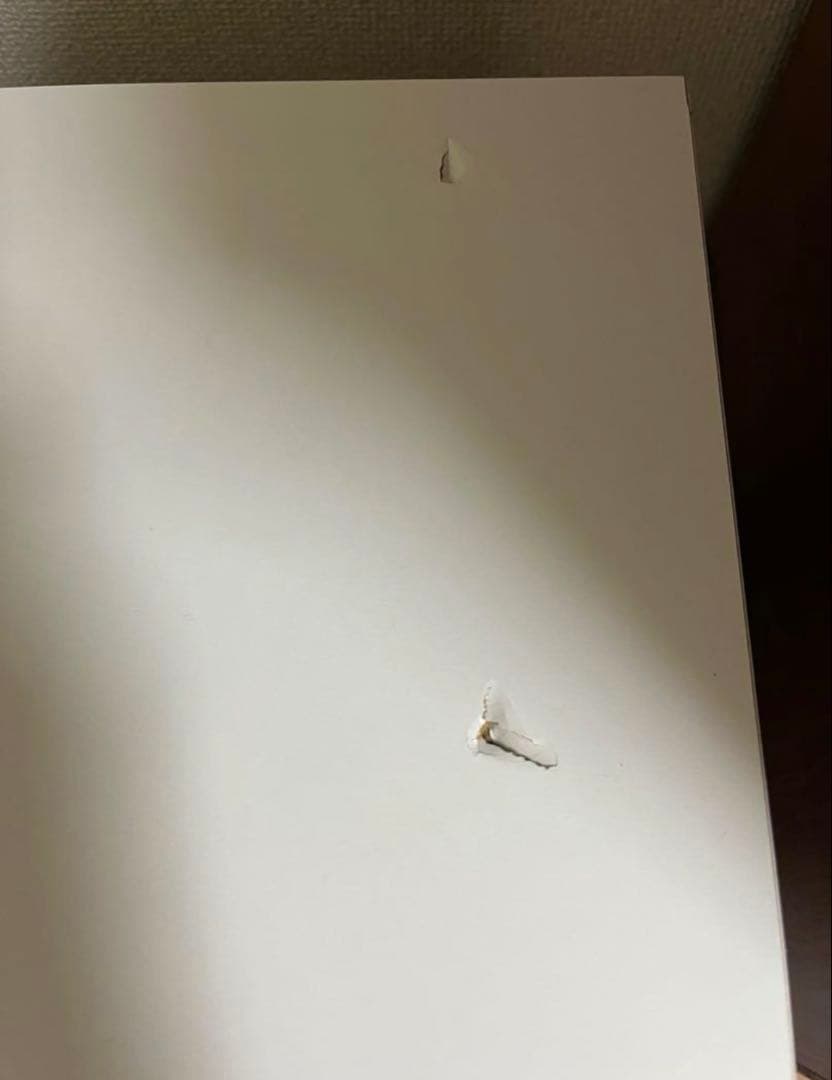 Anna様　ニトリ　ハイチェスト(TA75WH 取っ手ピンク) 日本製　ホワイト