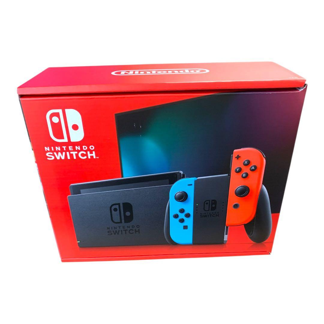 【新品 未開封】 Nintendo Switch バッテリー強化版 ネオンカラー