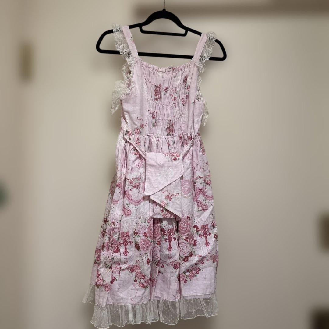 Juno’s Bouquet〜乙女の誓い〜柄ジャンパースカートII ピンク