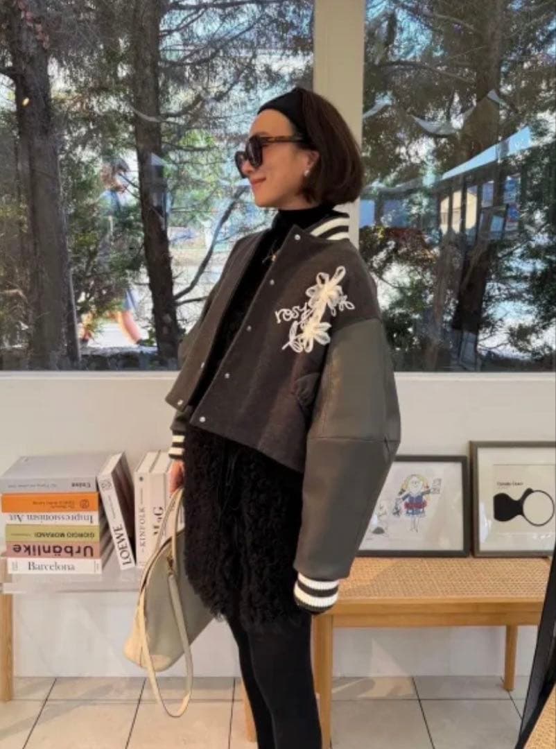 rosymonsterロージーモンスタースタジャン グレー