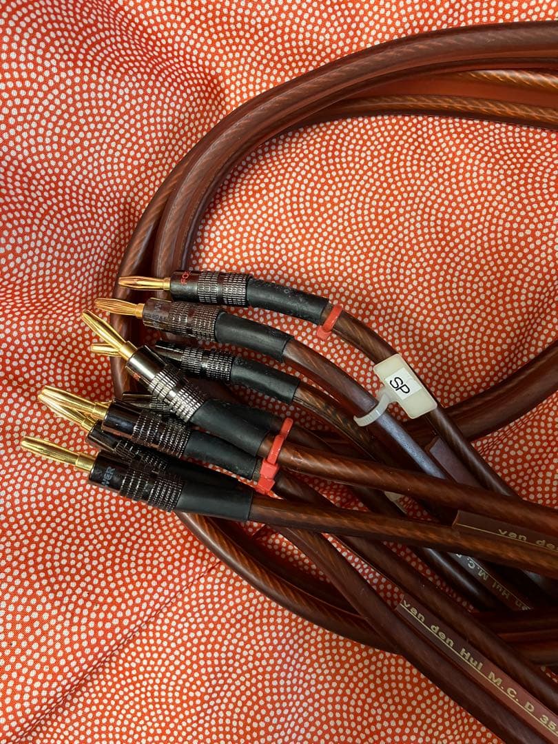 スピーカーケーブル　van den hul M.C.D 352 ペアセット