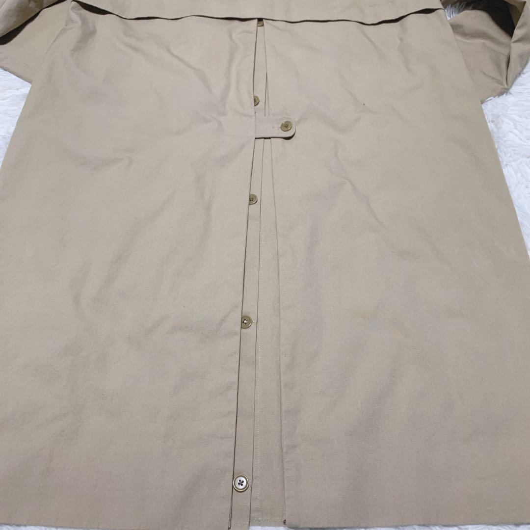 【美品】ヤエカ ステンカラーコート ベージュ S スタンダード