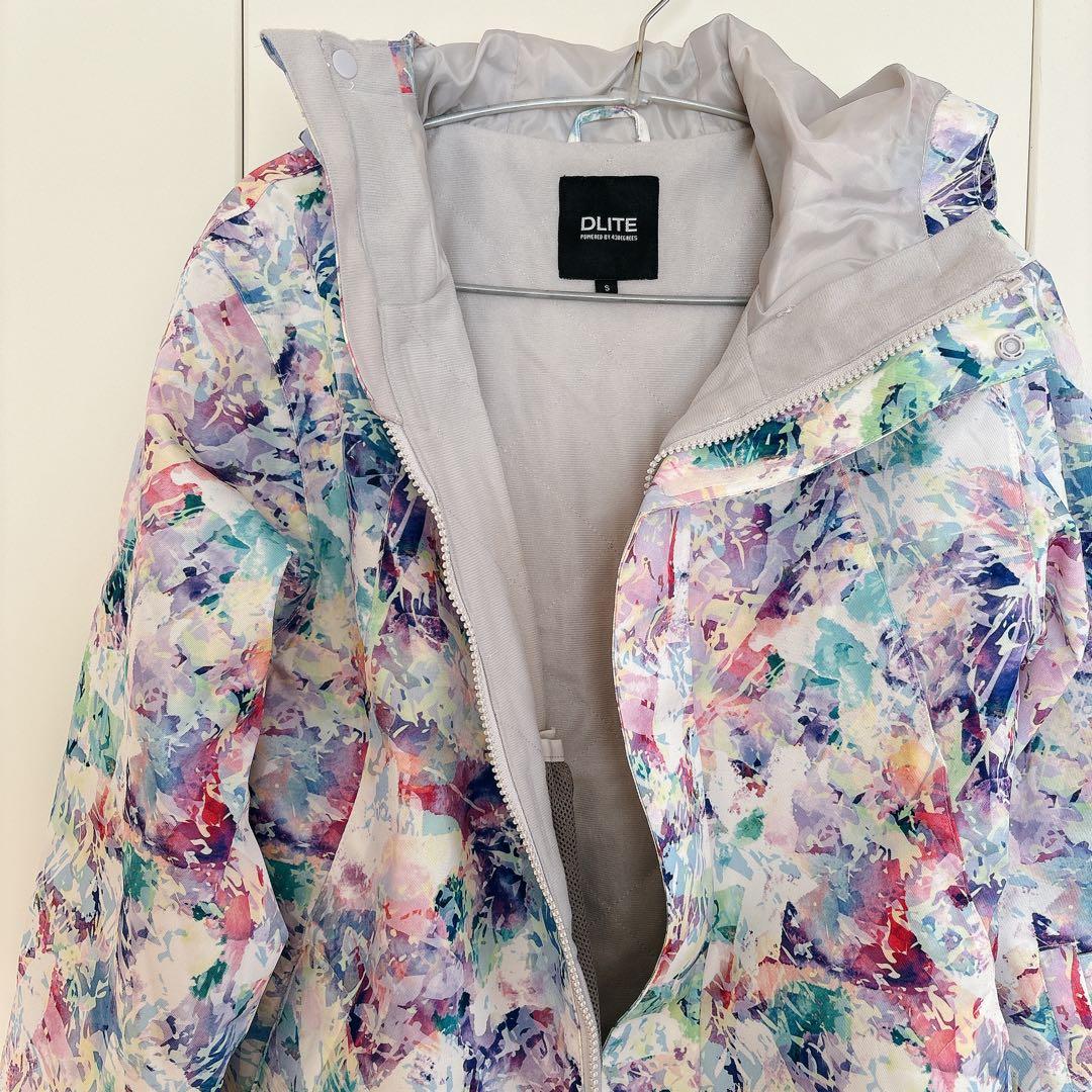 DLITE 上下セット マルチカラー スノーボード ジャケット パンツ