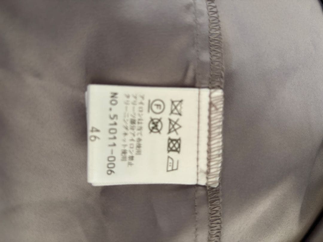 ☆美品ローズティアラ46サイズ　ジュエルラインパープルレースワンピース