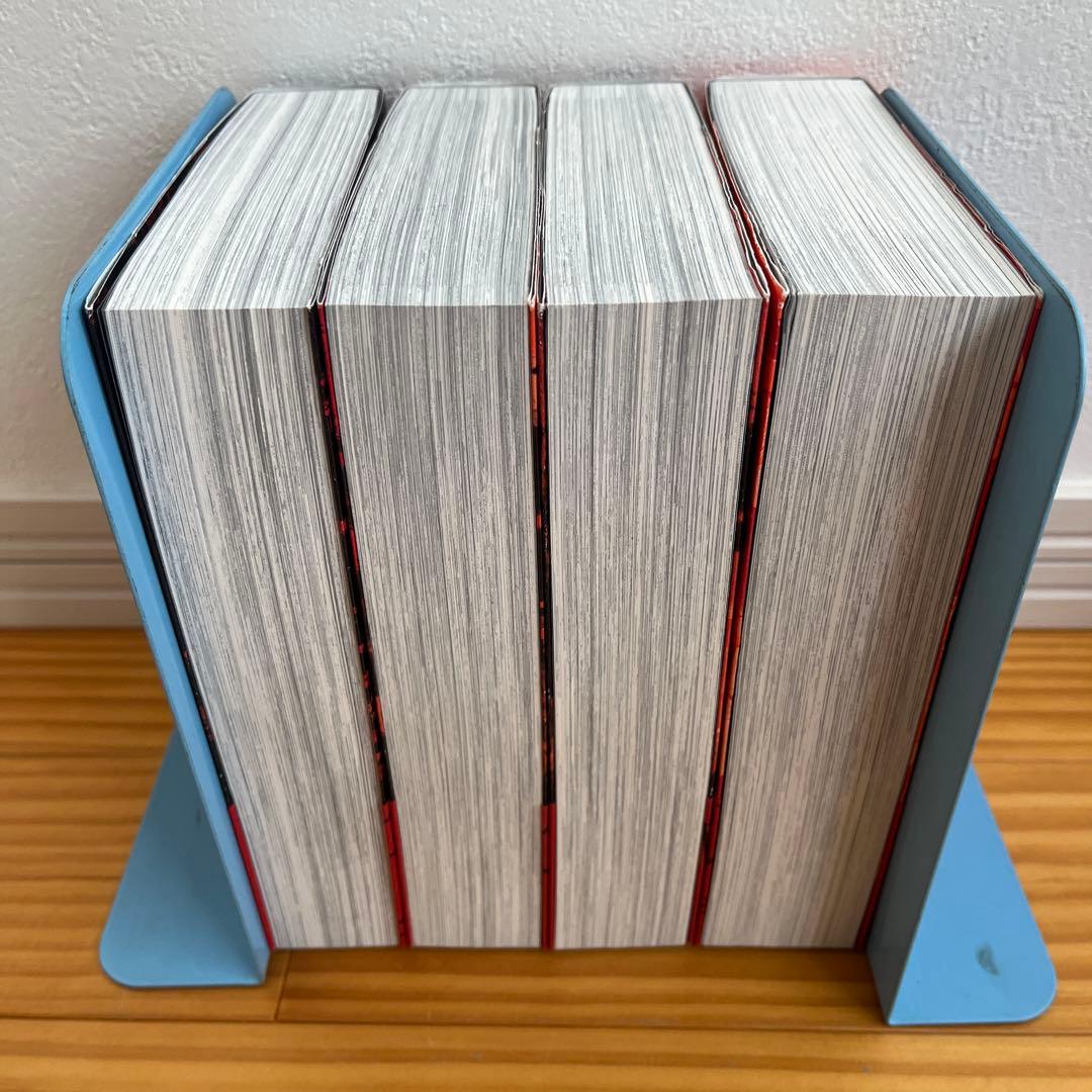 【全巻初版　帯付き】定本　レッド　4巻　全巻　セット