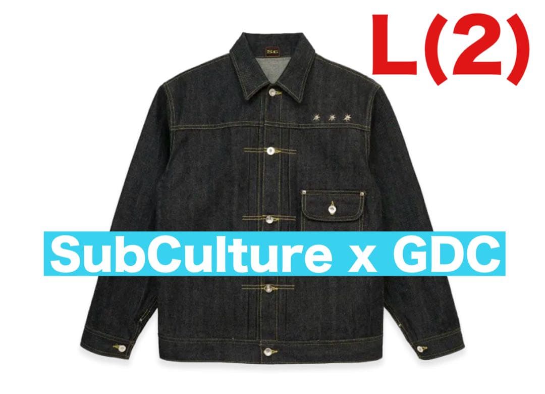 ジャケット・アウター SubCulture x GDC Cowboy Denim Jacket