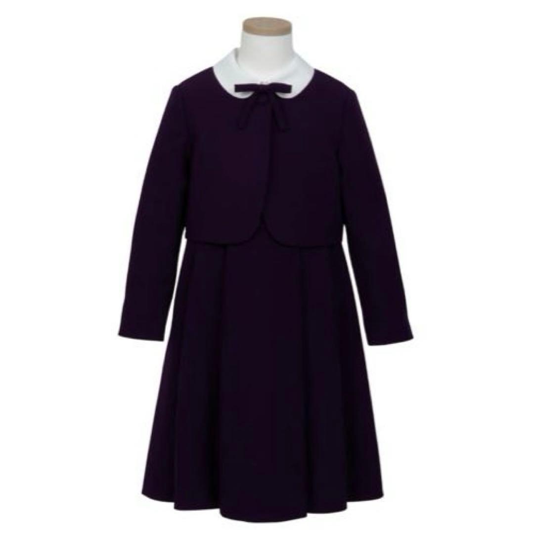 お受験　女の子　120 ワンピース　模試　ジャンパースカート　面接　ボレロ