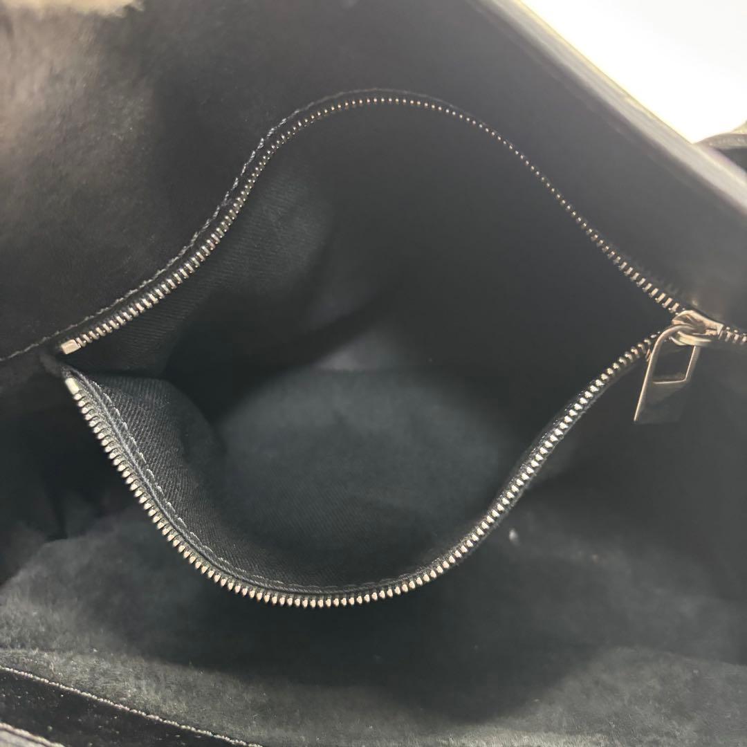 【美品】 HIROFU ヒロフ DUO デュオ トートバッグ ハンドバッグ 黒