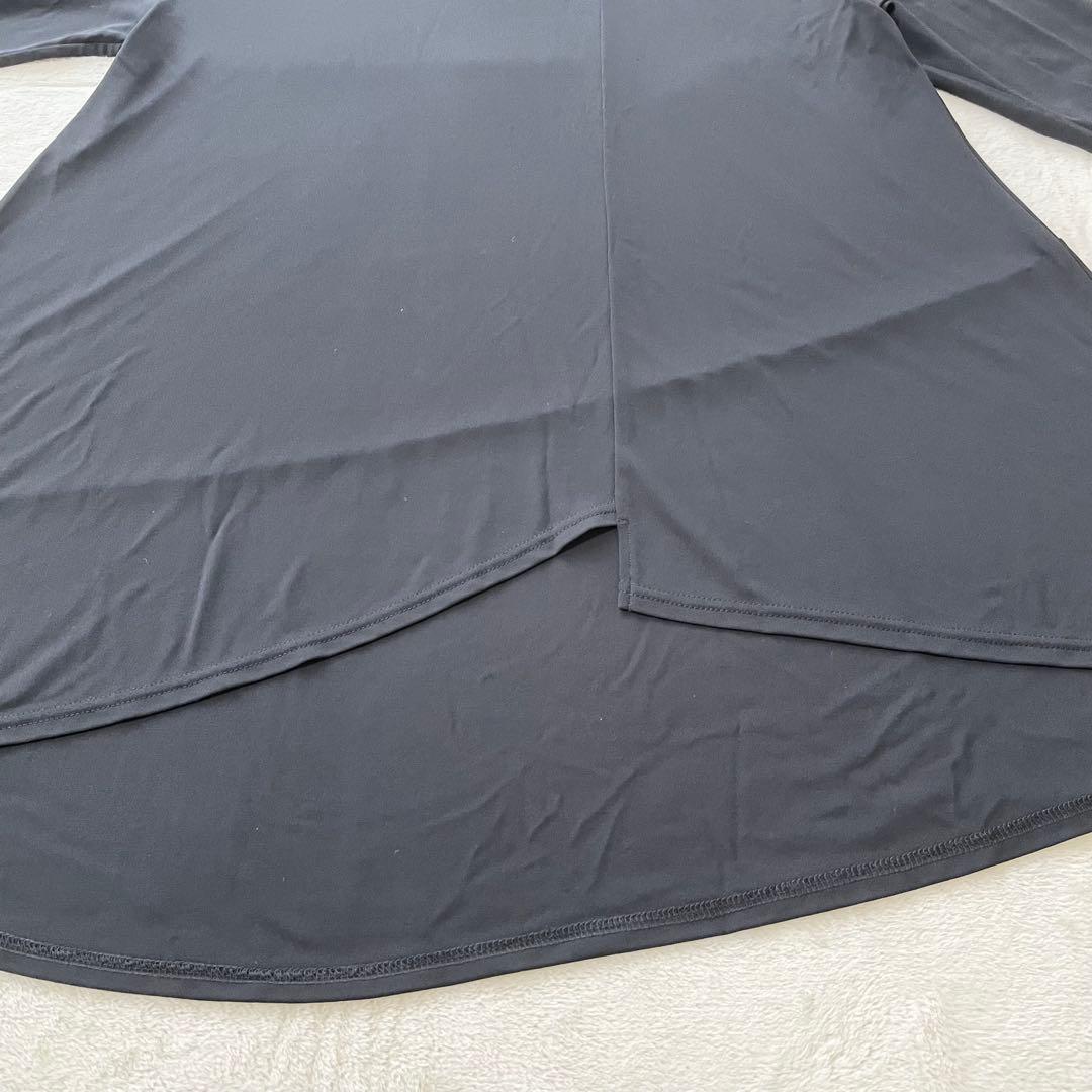 【美品】芽風　チュニック　変形　Aライン　アシンメトリー　洗える　センソユニコ