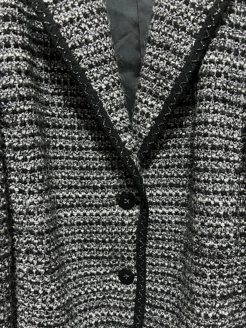 新品同様レオナールツィードジャケット◯L