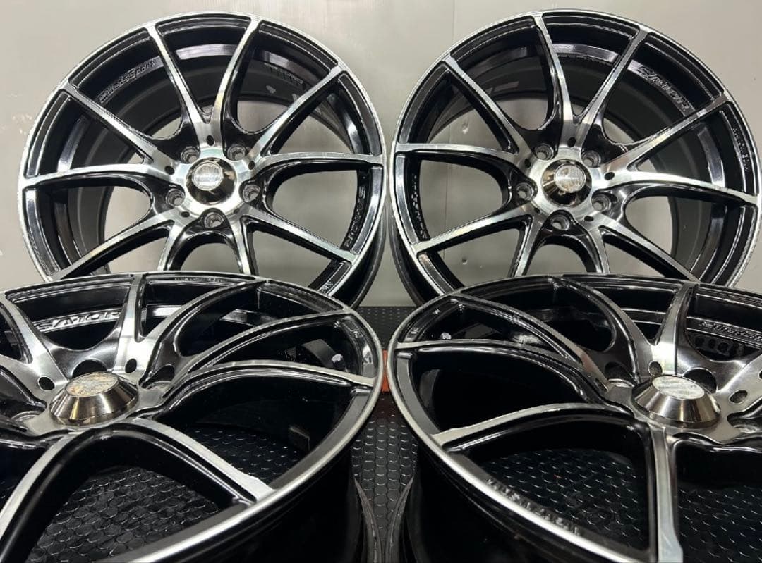 Weds Sport SA-10R 18 4本 7.5J PCD114.3+45